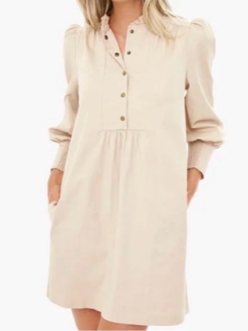 Tuckernuck Pomander Place Claiborne Khaki Dress